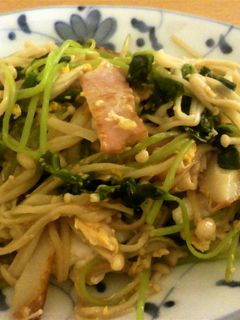 豆苗とえのきでもう1品-レシピのメイン写真