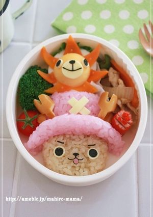 キャラ弁*おかず サウザンドサニー号-レシピのメイン写真