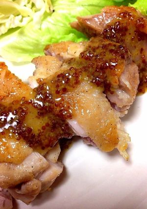 チキンのハニーマスタードソース♡-レシピのメイン写真