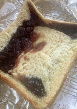 こしあん食パン-レシピのメイン写真