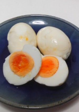 簡単・うどんなどに和風白い味付け玉子-レシピのメイン写真