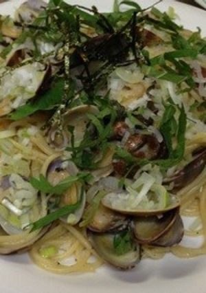 アサリの和風ボンゴレ(^-^)/-レシピのメイン写真