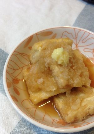 水切り豆腐の揚げ出し-レシピのメイン写真