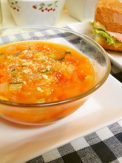 野菜たっぷり☆冷たいスープ-レシピのメイン写真