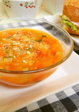 野菜たっぷり☆冷たいスープ-レシピのメイン写真