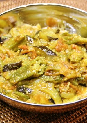 優しい味でおいしぃ♪夏野菜のサブジ-レシピのメイン写真
