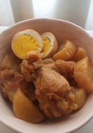 圧力鍋☆手羽元と大根のさっぱりお酢煮-レシピのメイン写真