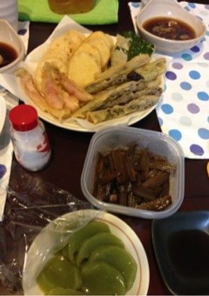 頂き物でディナー（≧∇≦）-レシピのメイン写真