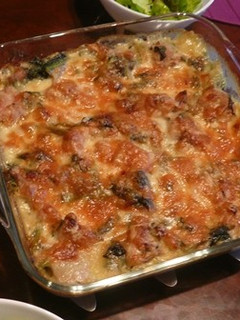 ☆ほうれん草と鶏肉のグラタン☆-レシピのメイン写真