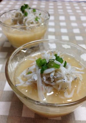 サッパリ しらす大根おろし 酢味噌かけ-レシピのメイン写真