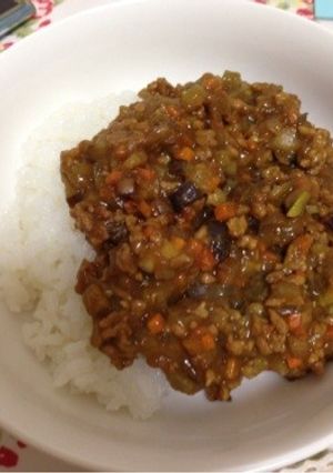 夏野菜ドライカレー-レシピのメイン写真