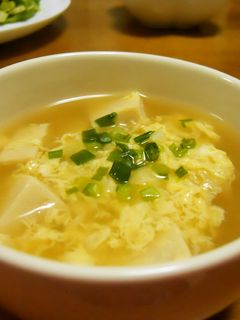 ふんわり~♪高野豆腐の卵スープ-レシピのメイン写真