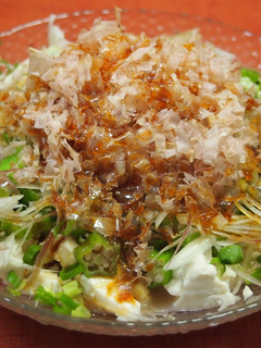 かつお節たっぷり♪崩し冷奴-レシピのメイン写真