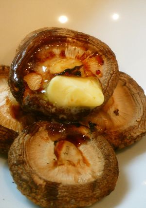 焼くだけ♪焼き椎茸のバター醤油-レシピのメイン写真