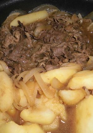フライパンで作る肉じゃが風煮-レシピのメイン写真