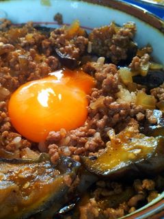 美味しすぎ!!なすとひき肉の甘辛煮♪-レシピのメイン写真