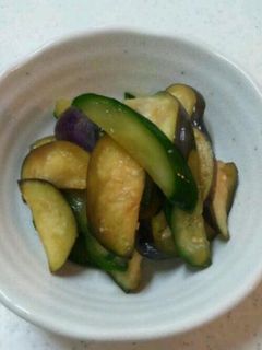 すぐ食べれる♪茄子と胡瓜の漬物-レシピのメイン写真