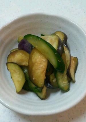 すぐ食べれる♪茄子と胡瓜の漬物-レシピのメイン写真