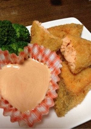 オーロラソースでサーモンフライ♪-レシピのメイン写真