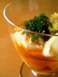 冷やしあんかけ豆腐-レシピのメイン写真