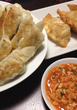 揚げても焼いても美味しいパクチー餃子☆-レシピのメイン写真
