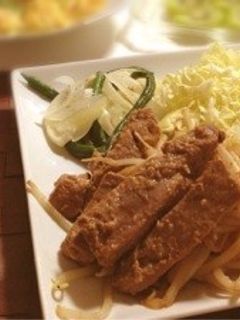 簡単なのにステーキのようなマグロ生姜焼き-レシピのメイン写真