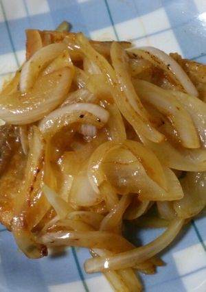 カジキマグロのバターソテー★新玉ソースで-レシピのメイン写真