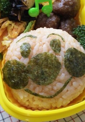 初心者でも簡単!キャラ弁!アンパンマン!-レシピのメイン写真