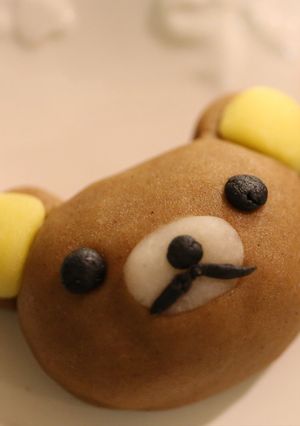 キャラクター 練りきり リラックマ-レシピのメイン写真