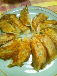 ナスがとろ~り。蒸しナス餃子-レシピのメイン写真