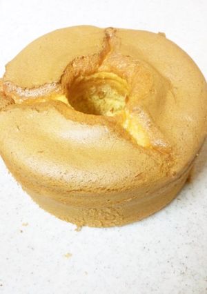 大豆粉で低糖質シフォンケーキ-レシピのメイン写真