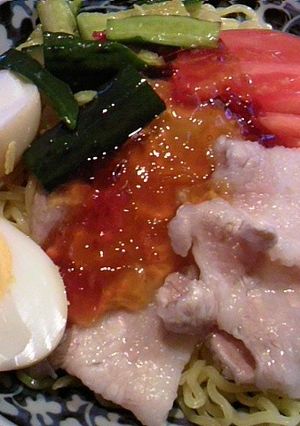 ジュレたれ冷やし中華-レシピのメイン写真