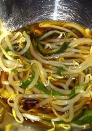 もやしとキュウリの酢の物ついでにシソ-レシピのメイン写真