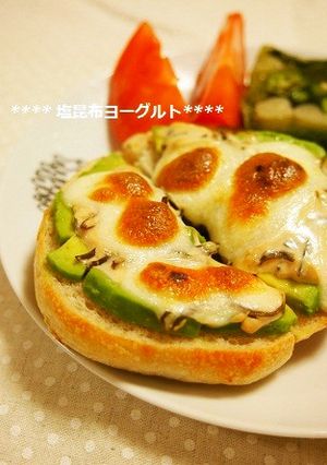 美容にも♥アボカドのヘルシー和風ピザ-レシピのメイン写真