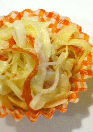 お弁当に☆かにかま＆オニオンサラダ-レシピのメイン写真