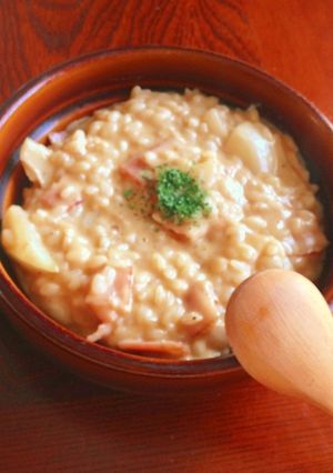 簡単すぎるクリーミーリゾット♡-レシピのメイン写真