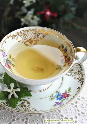 レモンバームとミント入りのジャスミン茶-レシピのメイン写真