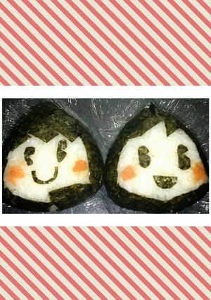 ニコニコおにぎり-レシピのメイン写真