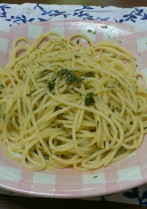 お一人様用バジルソースパスタ-レシピのメイン写真