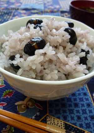 ✿黒豆ごはん✿　おばぁちゃんの味-レシピのメイン写真