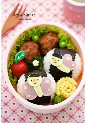 ちょうちょさんのお弁当＊キャラ弁-レシピのメイン写真