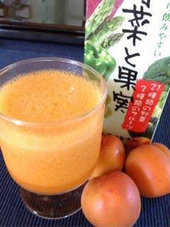 飲む若返り液☆あんずのフレッシュジュース-レシピのメイン写真