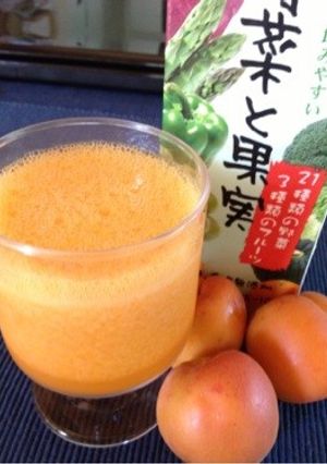 飲む若返り液☆あんずのフレッシュジュース-レシピのメイン写真