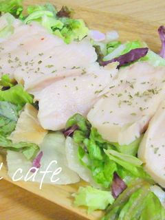 やわらかジューシィ☆香味蒸し鶏-レシピのメイン写真