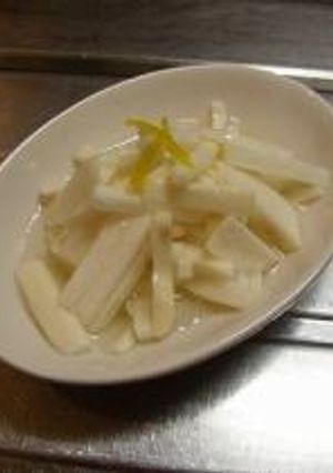山芋の酢の物～柚子風味～-レシピのメイン写真