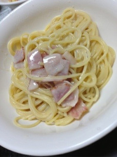濃厚クリームパスタ-レシピのメイン写真