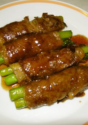 アスパラの肉巻き-レシピのメイン写真