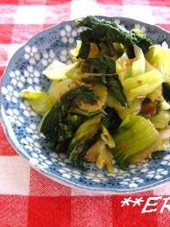 青梗菜の梅おかか和え~♪♪-レシピのメイン写真