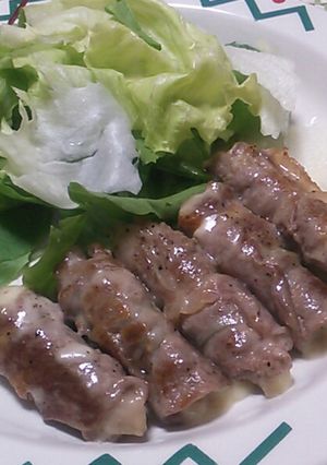 ＊大葉とチーズの豚肉巻き＊-レシピのメイン写真