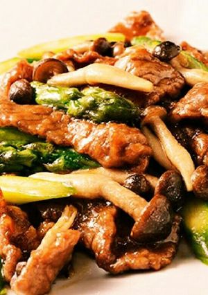 【簡単】牛肉とアスパラのガーリック炒め-レシピのメイン写真